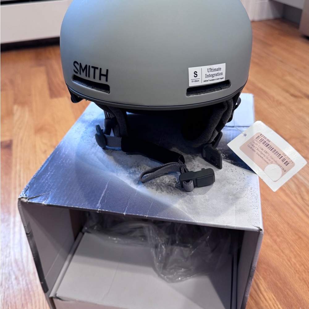 SMITH code mips Matte Gray Helmet
